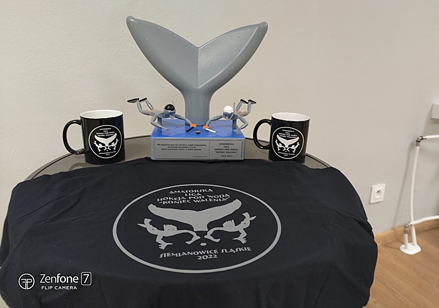 Hokej pod wodą Walenie Siemianowice Śląskie 10 VI 2023. Koniec Walenia czyli Amatorska Liga Hokeja Pod Wodą